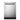 Midea 24'' 52 dBA Hybrid Tub Dishwasher - Front Control - Interior Lighting - MDF24P1BST - Open Box
