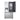 Samsung 36" 23.5 cu. ft. French Door Refrigerator - Stainless Steel - SRFVC2416S - Open Box