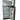 Frigidaire 30'' 18 cu. ft. Top Freezer Refrigerator - Stainless Steel - Refurbished