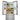 Kenmore 30'' 17.7 Pi Cu Réfrigérateur - Profondeur Comptoir - KKFDR30x17.5-SS - NEUF