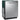 Samsung 24'' Built-in Dishwasher - Stainless Steel - 3 Baskets, 48dba - DW80DG5500SRAA - Open Box