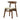 SCANDINAVE Chaise de Salle à Manger Siège en Tissus Sable(1)