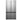 Midea 36'' 26.5 pi.cu Réfrigérateur Portes Francaises - Distributeur D'eau Interne - Inox - MRF2716BST - Boîte ouverte