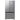 Samsung 36'' 23.9 cu. ft. Counter Depth Refrigerator - Twin Cooling Plus System, Dual Ice Maker, Built-in Wi-Fi Stainless Steel - RF24BB6200QLAA - Open Box