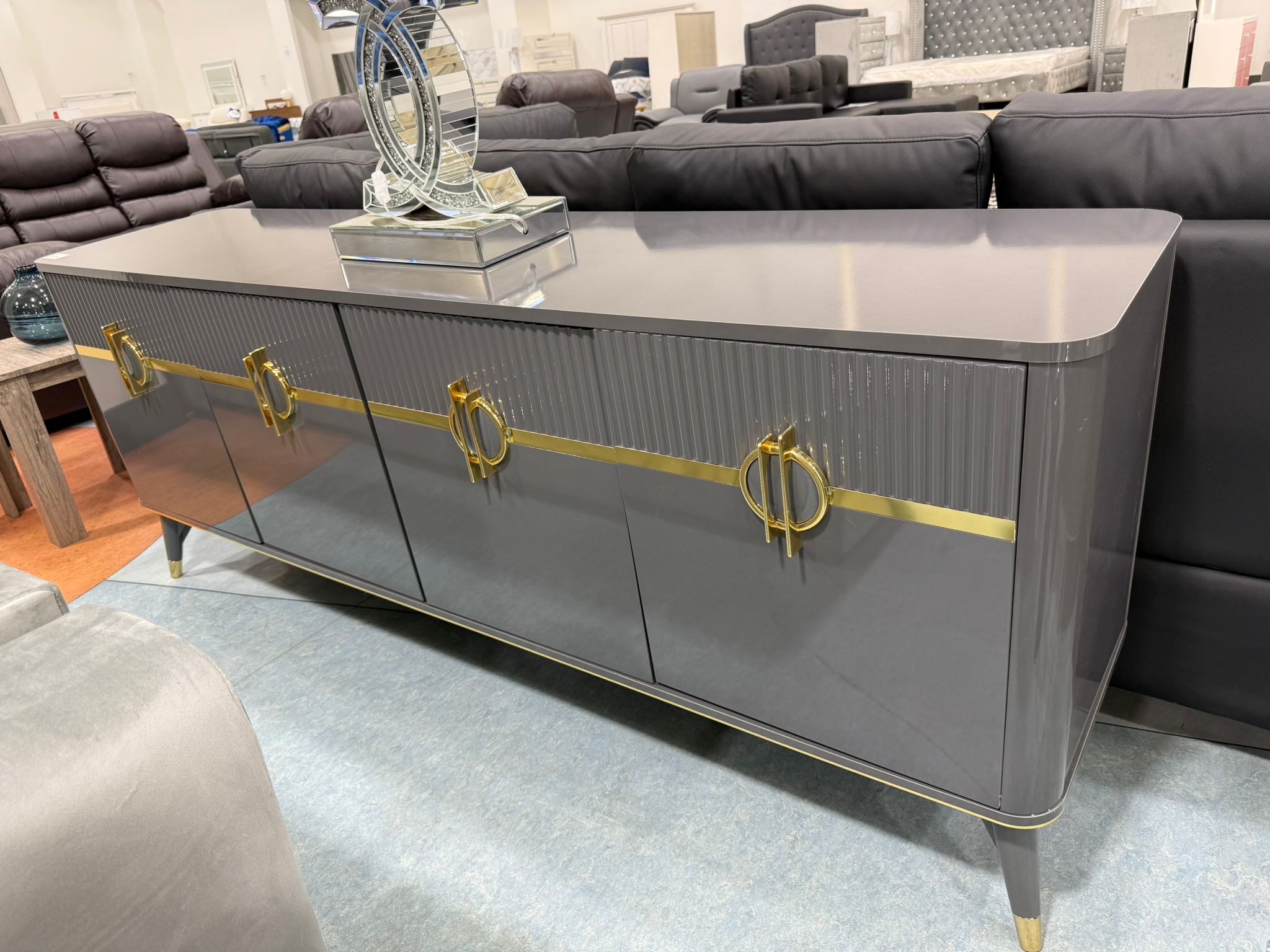 Bella Tele Console Télé Bella gris – Econoplus