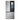 LG 33'' 25 pi cu Réfrigérateur à porte à 2 battants et InstaViewMD - inox - LF25S6206S - boîte ouverte